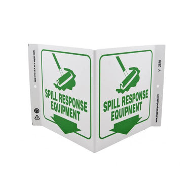 ZING Eco Safety V Sign, 7X12- Model 2530